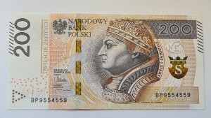 200 zł  2015 r SUPER RADAR BP  9554559 St. 1 /UNC/