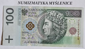 100 zł 1994 r Seria /JL 4146909 /