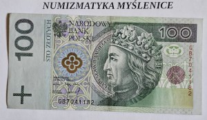 100 zł 1994 r Seria  /GB 7041182 /