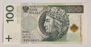 100 zł  2018 r SUPER RADAR FK 5242425 St. 1 / UNC   / 