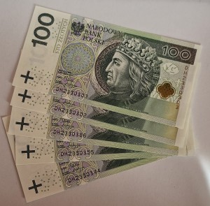 100 zł  2012 r SUPER NUMERY DH 2330... 1 St. 1 / UNC   /   