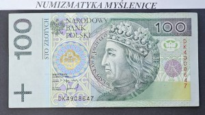 100 zł 1994 r Seria /DK 4908647/