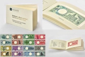 Album Banknoty  Miasta Polskie - 9 szt komlet