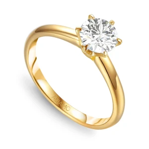 Pierścionek z diamentem R58829 YW 1,00ct