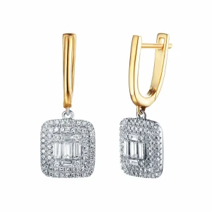 Kolczyki z diamentami E59279 YW A