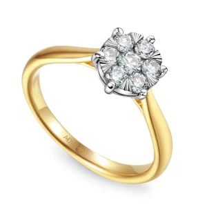 Pierścionek z diamentem R74222 YW