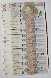 URODZINY ? AJ 1995 3 12 BANKNOT 500 ZŁ Oryginał -/ Super prezent /          